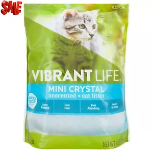 Vibrant Life Mini Crystal unparfümiertes Katzenstreu, 8 Pfund - Bild 1 von 4