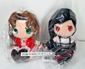 Juego de 2 peluches Final Fantasy VII Remake Tifa Lockhart Aerith Gainsborough - Imagen 1 de 15