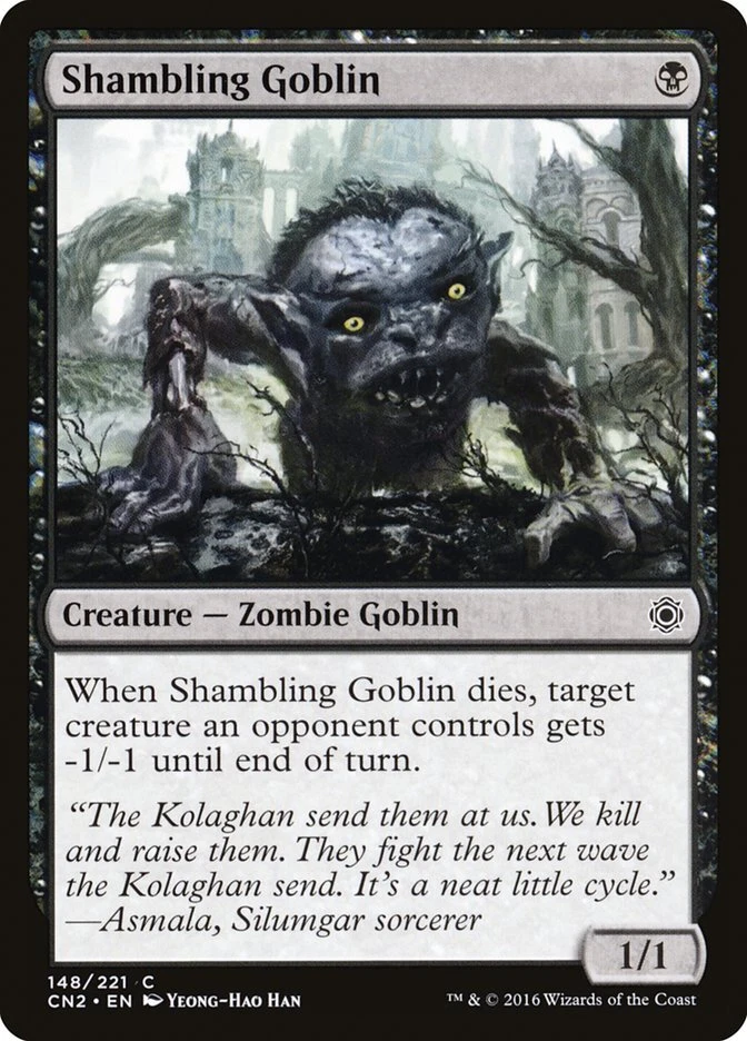 Shambling Goblin [Conspiracy: Take the Crown] Magic MTG - Image 1 of 1