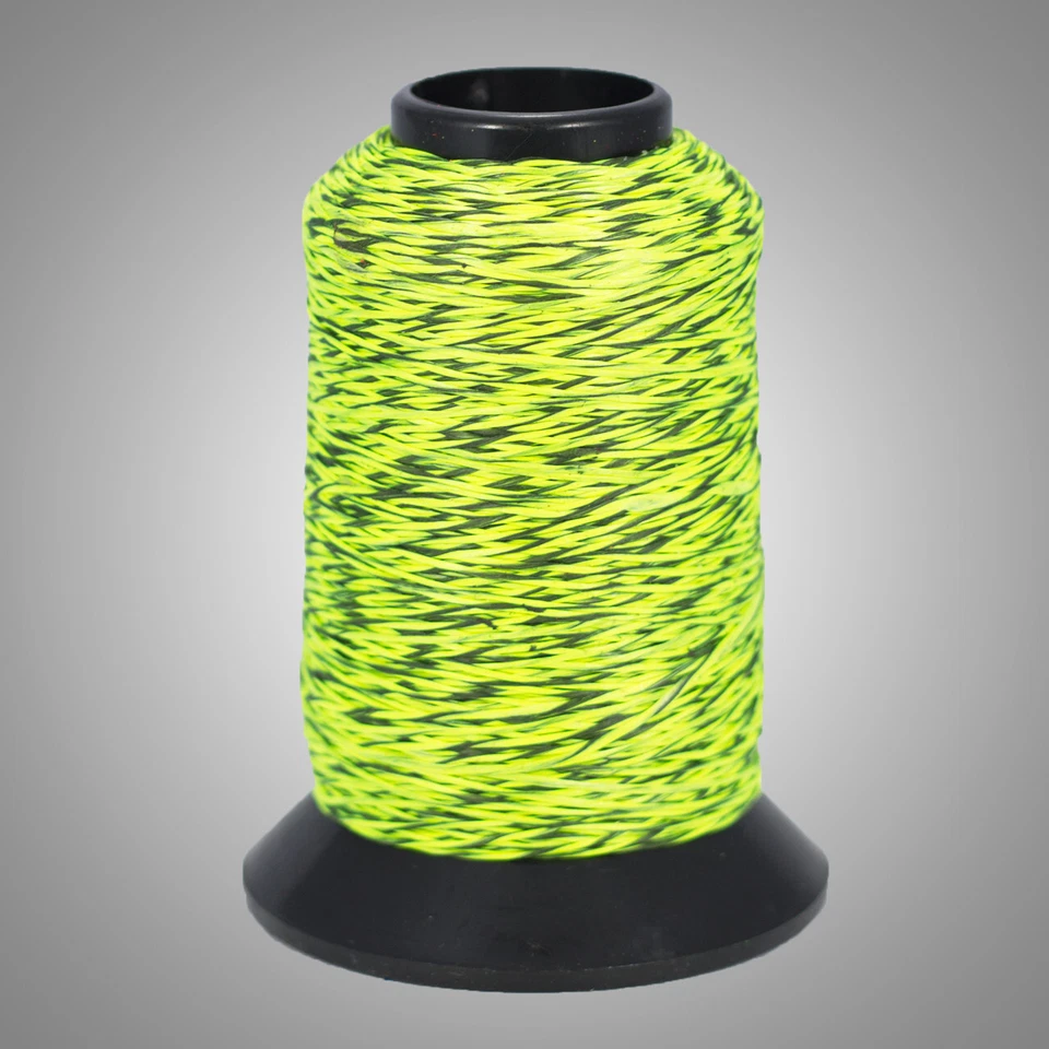 Flo Yellow & Black Speckled 1/8lb BCY 452X / 452XtBowstring Material Bow String  - Image 1 of 1