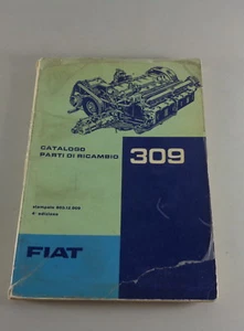 Parts Catalog/Catalogo Parti Di Ricambio Fiat Motor Type 309 By 07/63 - Picture 1 of 2