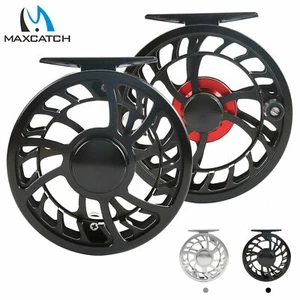 Maxcatch HVC Waterproof Fly Reel 3/4/5/6/7/8/9/10/WT Saltwater Fly Fishing Reel - Picture 1 of 11