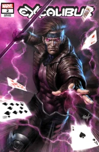 EXCALIBUR #2 LUCIO PARRILLO EXCLUSIVE GAMBIT VARIANT 2019 MARVEL COMICS NM - Picture 1 of 1