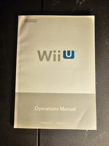 Nintendo Wii U Operations Manual Only - Picture 1 of 2