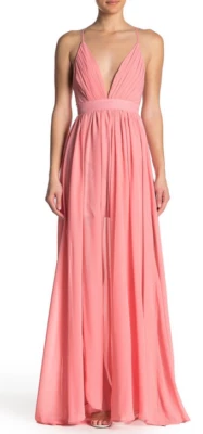 Meghan LA Geometric Seam Dress Buff L NWT $476 - Изображение 1 из 4