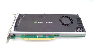 HP NVIDIA Quadro 4000  608533-001 2GB GPU Video Card w/1x DVI 2x DP 616076-001# - Picture 1 of 3
