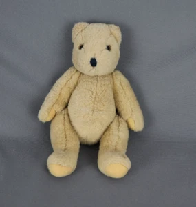 De colección TY Beanie Bear 1987 felpa dorada totalmente articulada en muy buena condición 30 cm/11" - Imagen 1 de 6