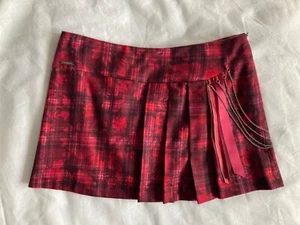 Ted Baker vintage checked mini skirt - Picture 1 of 8