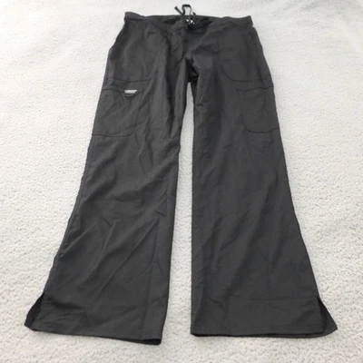 Calça esfoliante Cherokee feminina grande preta Cargo Revolution enfermeira médica - Imagem 1 de 4