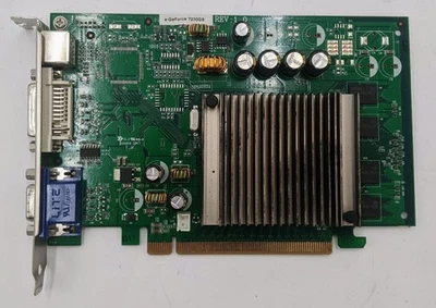 EVGA GeForce 7200 GS TC 128MB DDR2 PCIe Graphics Card- 128-P2-N428-LR - Image 1 of 2