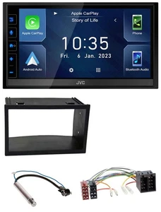 JVC DAB Bluetooth MP3 USB 2DIN Autoradio für Seat Ibiza (2002-2008) - Bild 1 von 10