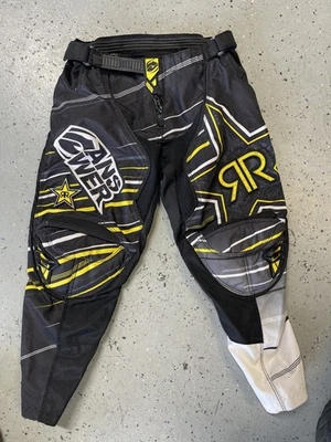 Calça Rockstar Racing Energy Phase 2013 Dirt Bike BMX Motocross tamanho Y22 - Imagem 1 de 4