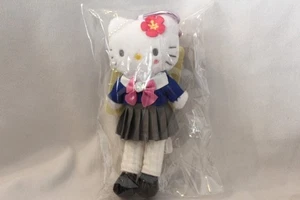 Peluche mascotte Hello Kitty GOGO GAL Style Up 2025 gambe lunghe portachiavi bianco - Foto 1 di 1
