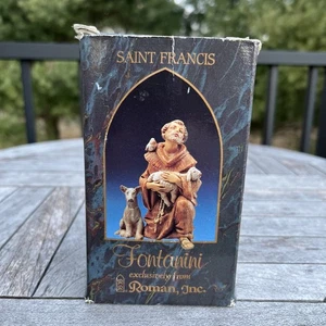 Das Fontanini Erbstück Krippe St. Franziskus Figur Vintage 1994 Italien 65260 - Bild 1 von 11