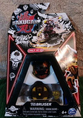 Figura de acción Bakugan Street Brawl Special Attack Bruiser (exclusiva de Target) Foto 1 de 2