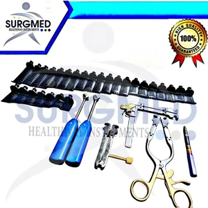 Juego de retractor cervical columna vertebral retractor cervical instrumentos quirúrgicos ortopédicos - Imagen 1 de 3