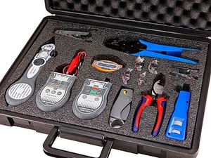 Monoprice LAN and Coaxial Installation Kit with Tester and Tone Generator - Picture 1 of 6