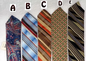 Vintage Men's Neck Ties: Choose from 15 - Picture 1 of 4