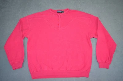 Vintage Patagonia Women's Size 11/12 Henley Knit Pink Sweater Flaw* - Image 1 of 4