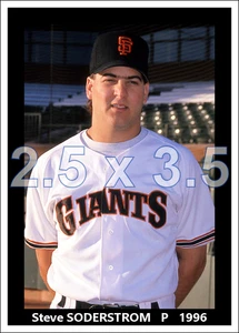 Steve Soderstrom - 1996 San Francisco Giants - choose a style - color print - Picture 1 of 5