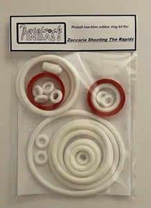 Zaccaria Shooting the Rapids 1979 máquina de pinball kit de anillo de goma - Imagen 1 de 3