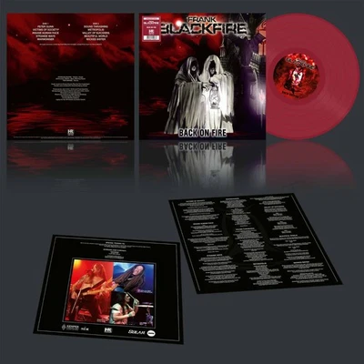 FRANK BLACKFIRE - BACK ON FIRE, 2025 EU OXBLOOD vinyl LP, 250 COPIES! SODOM - Image 1 of 2