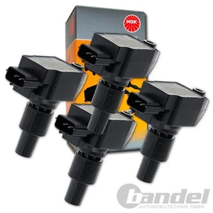4 bobinas de encendido NGK adecuadas para MAZDA RX 8 (SE17) 2.6 Wankel COUPE código de motor 13B-MSP - Imagen 1 de 1