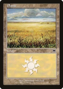 MTG Magic the Gathering Plains (332/350) Onslaught - Picture 1 of 1
