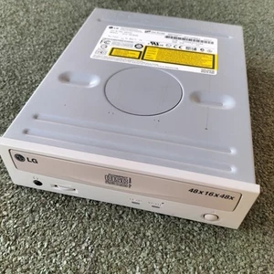 LG GCE-8480B CD-RW IDE PATA CD-Brenner Player Weiß Intern PC Desktop - Bild 1 von 7