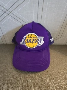 NBA ULTRA GAME LOS ANGELES LAKERS NETZRÜCKEN BASEBALL KAPPE MÜTZE OFSA verstellbar Vintage - Bild 1 von 4
