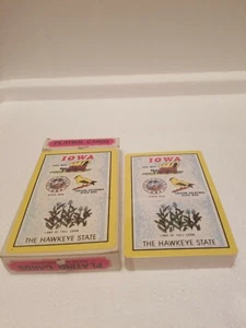Iowa Cards The Hawkeye State Playing Cards Brand New Sealed Vintage - Picture 1 of 11