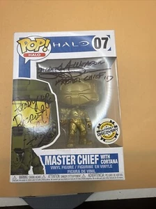 Steve Downs HALO Master Chief Funko POP #07 Signed Autographed - Picture 1 of 8