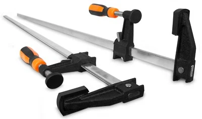 Braçadeiras de barra de aço WEN 10236F2 ajuste rápido 36 polegadas com garganta 2,5" (pacote com dois) - Imagem 1 de 4