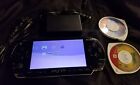 Sony Portable Original PSP-1001 1000 USA Adult Used Console Bundle With Games
