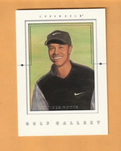 Tiger Woods 2001 Upper Deck Gallery #GG4 Golf 7B - Foto 1 di 2