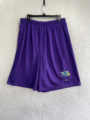 Vintage Reebok Charlotte Hornets Purple Basketball Shorts Men Size 2XL NBA - Image 1 of 4
