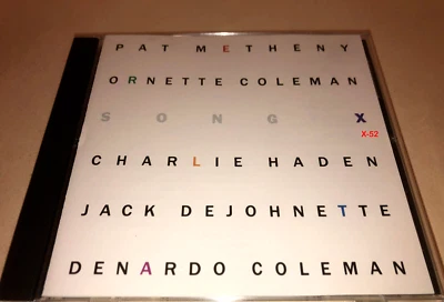 Pat Metheny and Ornette Coleman CD Song X Charlie Haden Jack Dejohnette Denardo Foto 1 de 4