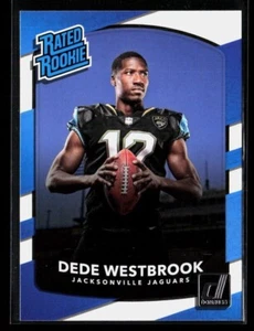 2017 Donruss Rated Rookie DEDE WESTBROOK RR RC #337 JACKSONVILLE JAGUARS 🏈 - Picture 1 of 2