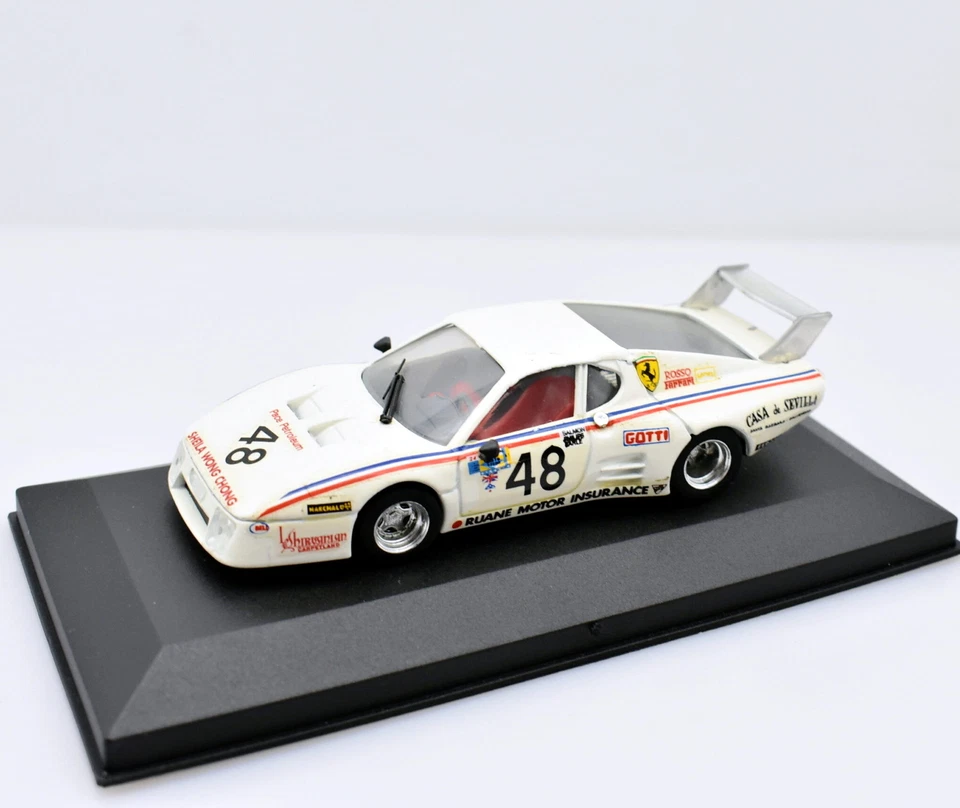 Modellino auto scala 1:43 FERRARI 512 BB 81 diecast modellismo racing collezione - Immagine 1 di 4