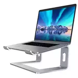 Soundance LS1 Compatible with Apple Patented Desk Stand - Silver - Photo 1/2