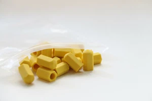 Protectores de extremo de perno de 1/4" de diámetro pernos de amarre abrazadera ayuda coche camión batería amarillo - Imagen 1 de 3