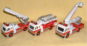 ACTION TOYS FIRE ENGINES (3) Diecast P/B Action Lights & Sounds 6" Unisex (A-1) - Picture 1 of 2