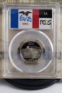 2004-S State Label - Silver Proof Quarter - Iowa - PCGS PR69DCAM - Nice! 0724 - Picture 1 of 6