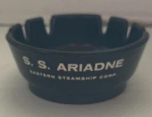Vintage SS Ariadne Eastern Steamship Corp Advertising Ashtray - Picture 1 of 3