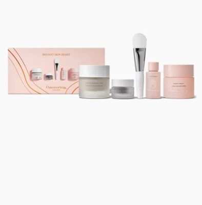 Juego de restablecimiento instantáneo de piel Omorovicza nuevo en caja $199 Saks 5 piezas Foto 1 de 4