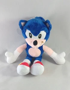 Sonic the Hedgehog Plush Stuffed Animal w/ Scution Cup for Hanging - Picture 1 of 5