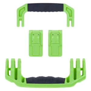 Lime Green Pelican 1535 Aircase Griffe und Druckknopfverriegelungen Kit. - Bild 1 von 1