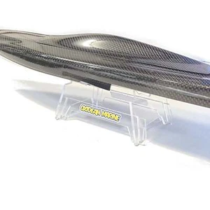 Soporte de barco de radiocontrol transparente para mini-dom marino de óxido y otros modelos mono/vee profundo - Imagen 1 de 16