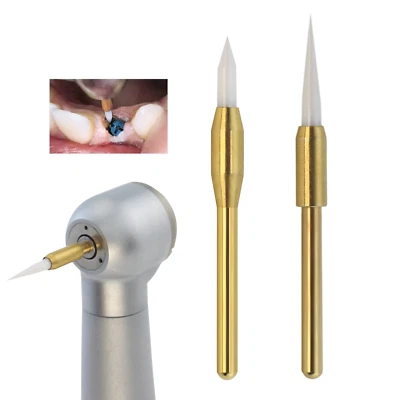 Recortadora de tejidos blandos quirúrgica dental cerámica Bur FG gingivectomía gingival Foto 1 de 4