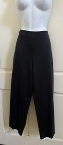 TOMMY HILFIGER NEW! Navy Blue Rayon Ponte Knit Side Zip Tapered Pants Sz 14 NWOT - Picture 1 of 8